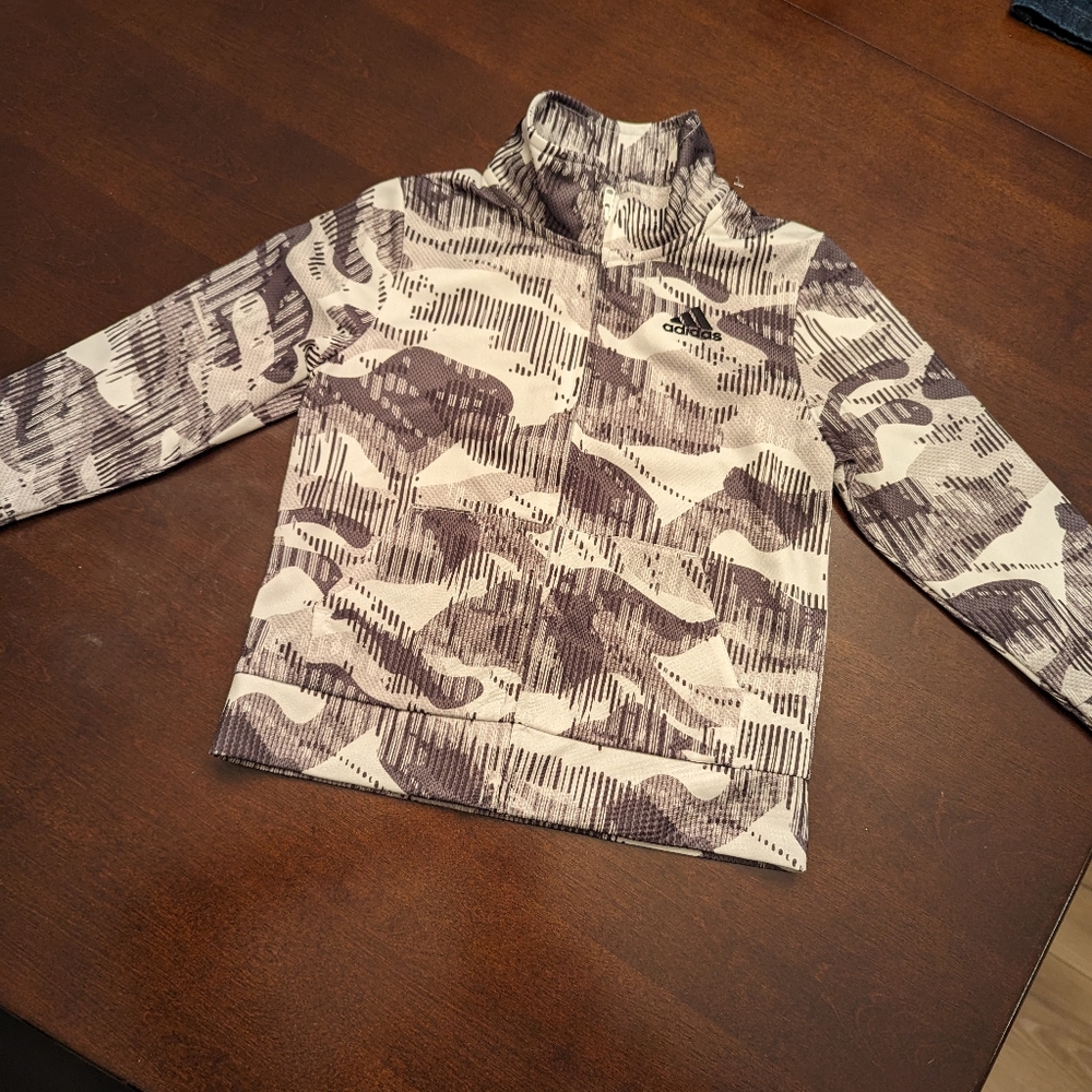 Adidas top, track jacket with pockets